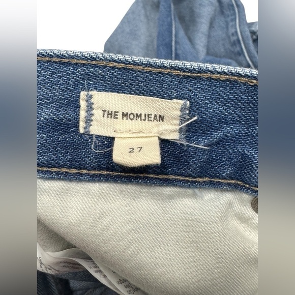 Madewell Mom Jean Womens 25 Medium
Wash Ripped Edition Gilford Blue AJ214 - Picture 9 of 12